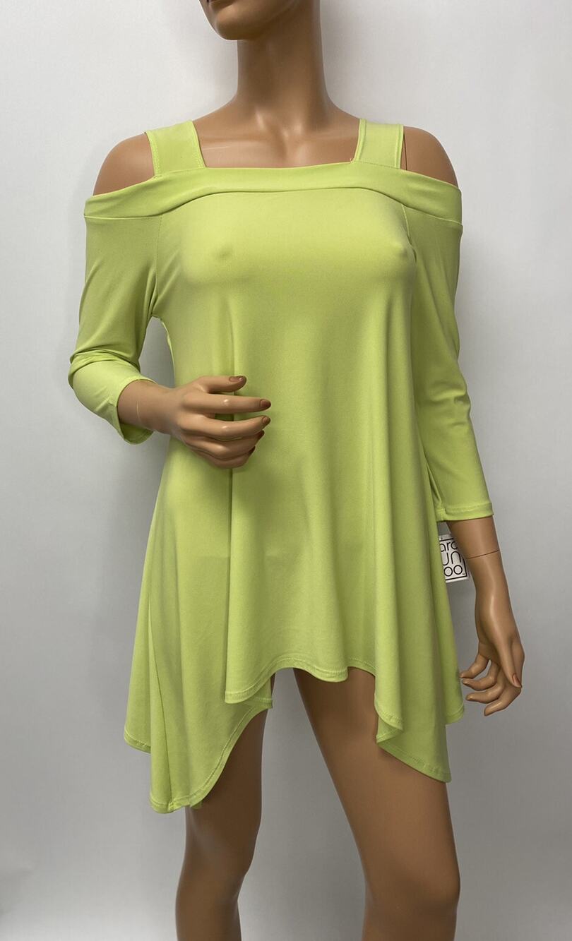 Clara sun woo top XS Lime Green Cold Sleeves